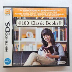 100 Classic Books for Nintendo DS CIB
